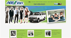 Desktop Screenshot of absvans.com